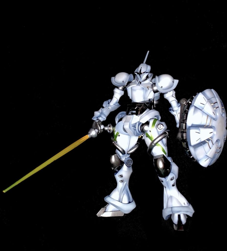 初代ギャンよりも目付きが悪いのがいいですね!これぞジオン‼️