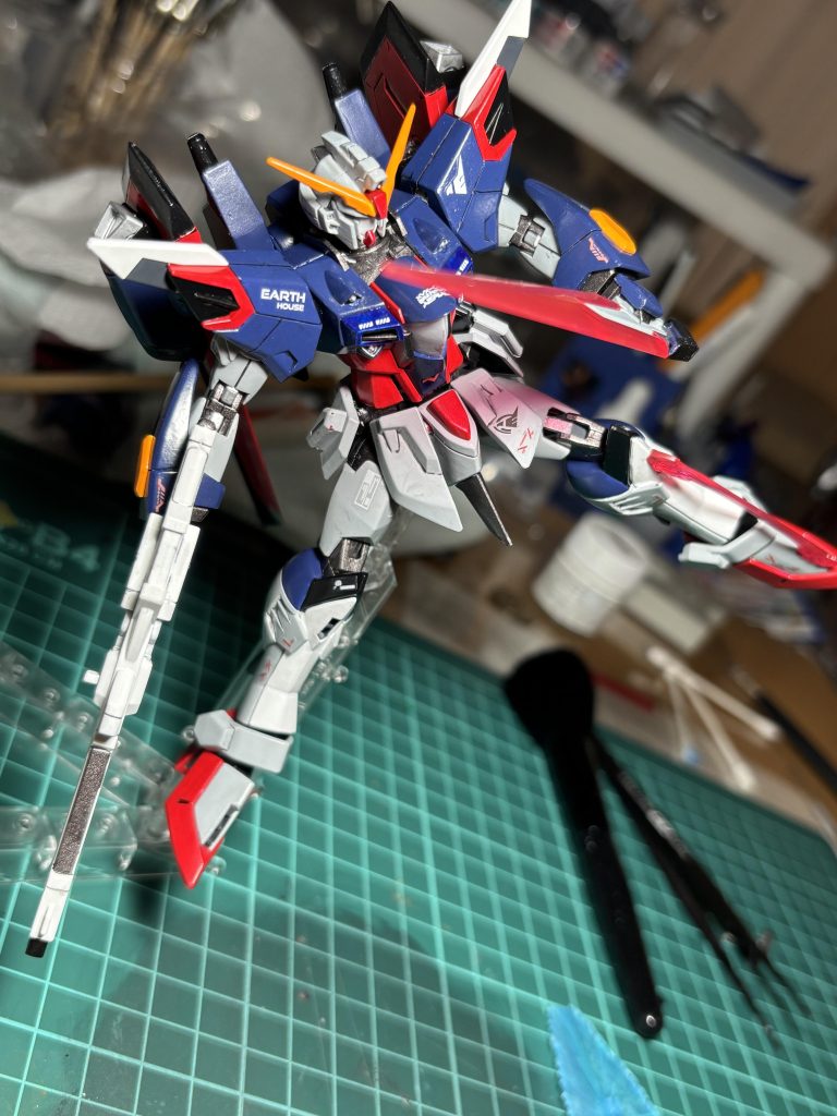 ビームは半光沢だといい雰囲気ですね〜