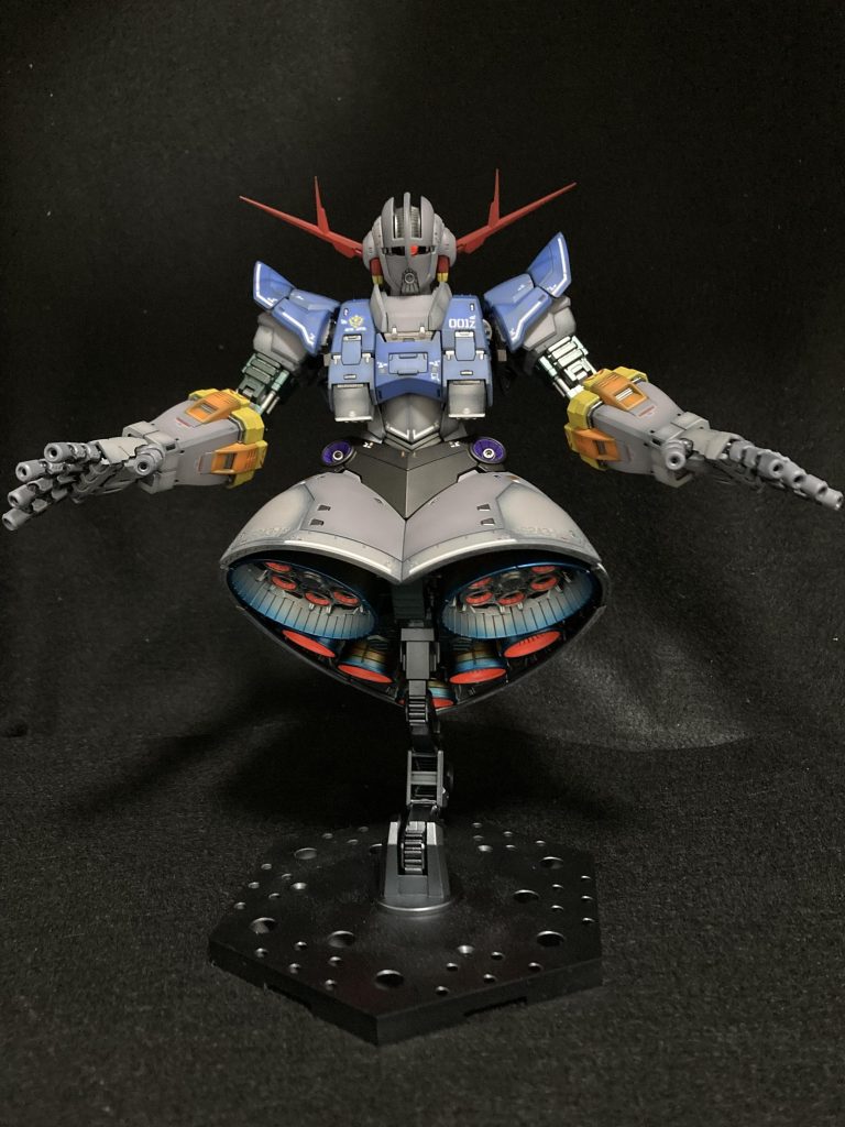 可動部もいっぱいあるけど、塗装剥げが怖くて動かせん…