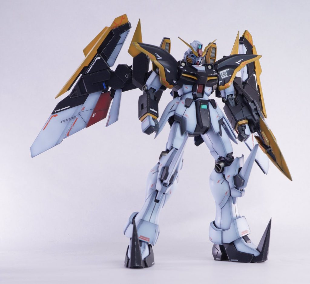 MGガンダムデスサイズEW(ルーセット装備)–2枚目/制作者：@ghost_trinity