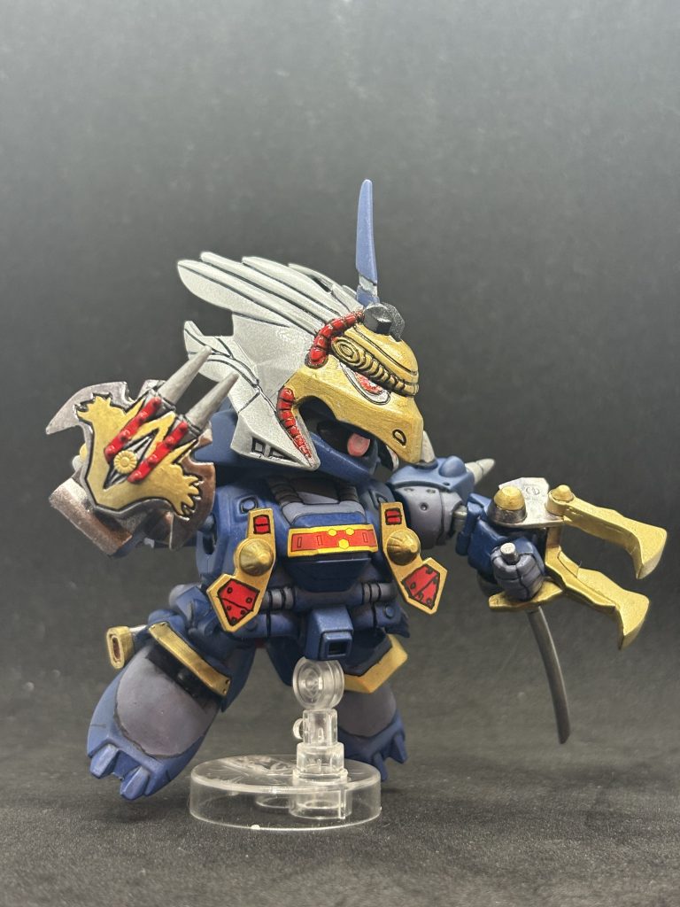 SDガンダム　武者忍剣舞風荒　ドット絵再現