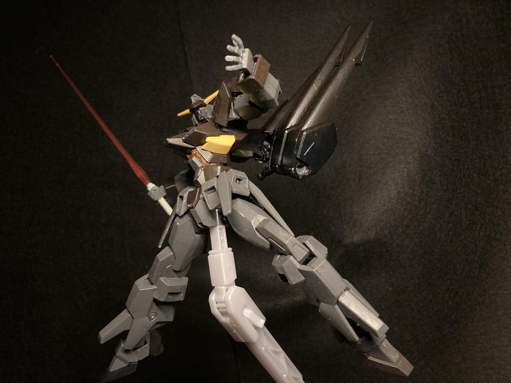 決めポーズ! この機体は現在pixivさんにて連載中の二次創作小説ガンダムビルドダイバーズUpdraftにて登場します!https://www.pixiv.net/novel/series/9884320自分が担当しております偶数回!8話ではこの機体が多分登場しますので!気になった方はぜひぜひ!(多分って何?)  ではではご観覧頂きありがとうございました!!