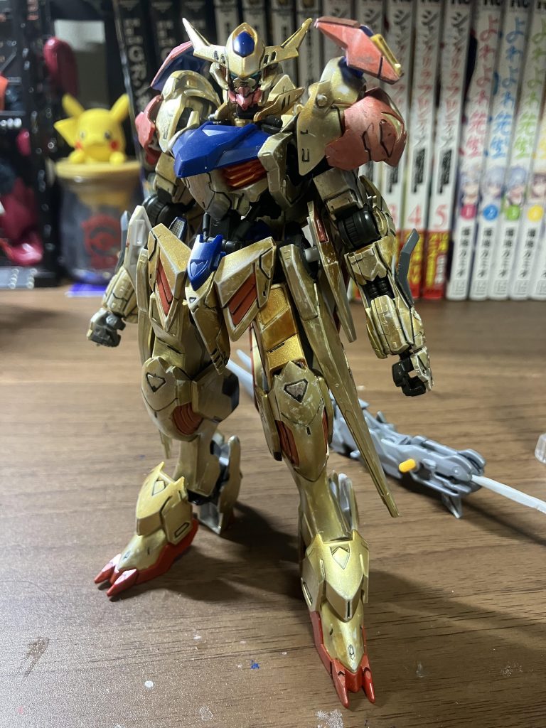 ゴッドバルバトスルプスは前に投稿したゴッドバルバトス同様思い出深い機体なのでとても気に入ってるでござる。