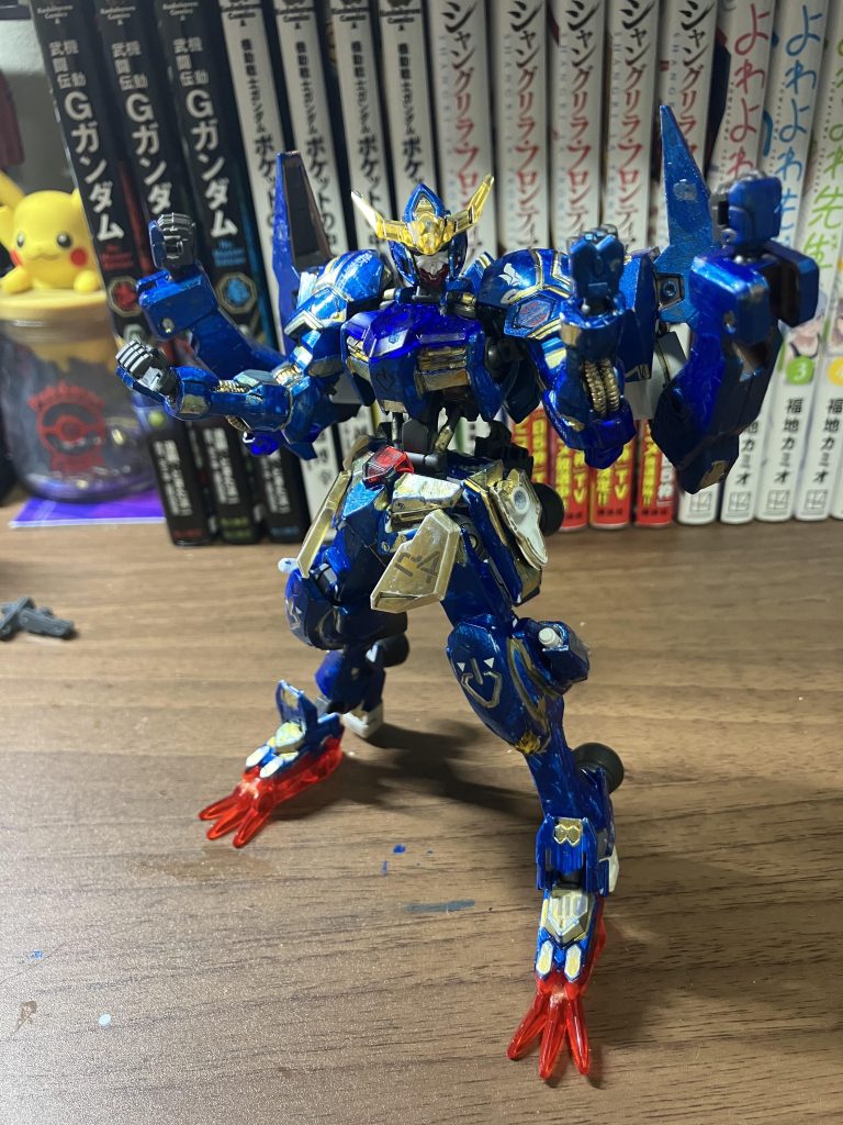 作品名：パーツ漁ってたら投稿したゴットバルバトスに付ける追加パーツ出てきたでござる<p>追加パーツの腕はルブリスソールの腕でござる</p>

