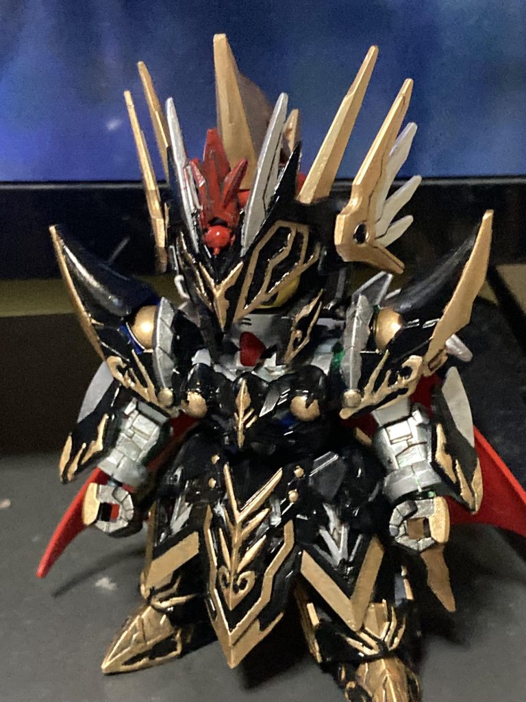 面相筆が必須だなぁとなりましたwこの後タミヤの面相筆注文しました。