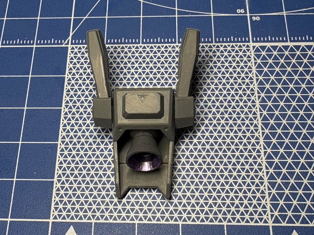 バーニア内側をメタリックカラーで。