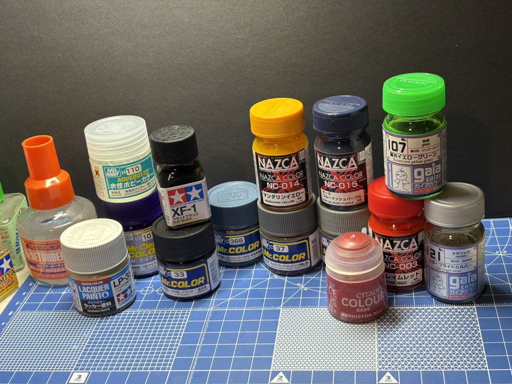 今回使用したカラーです。