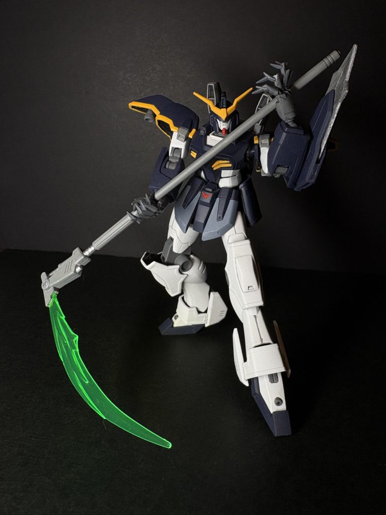 ビームサイズを下段で構えて。