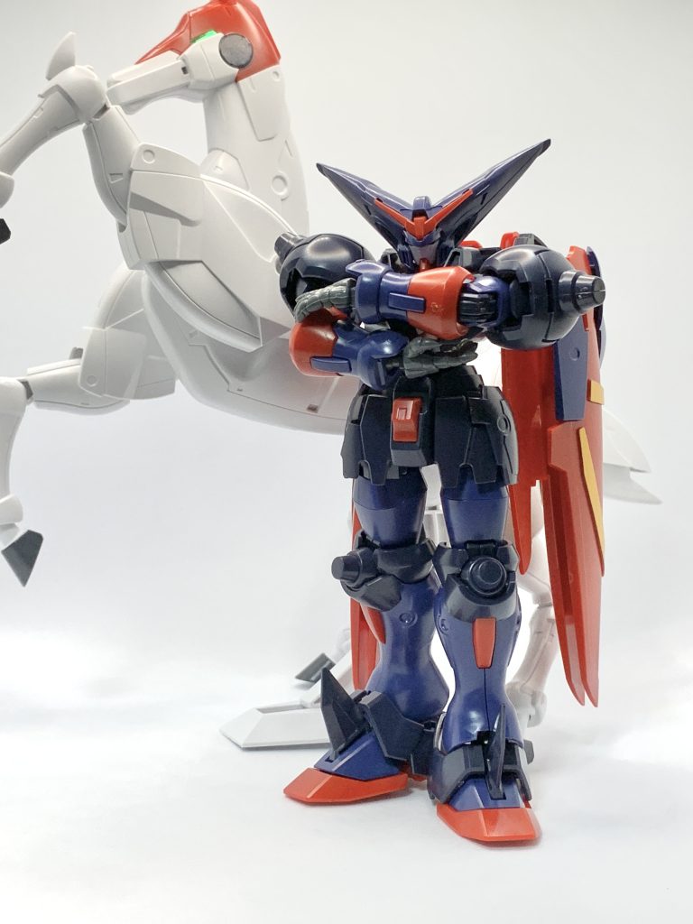 HG マスターガンダム・風雲再起–5枚目/制作者：いざよい