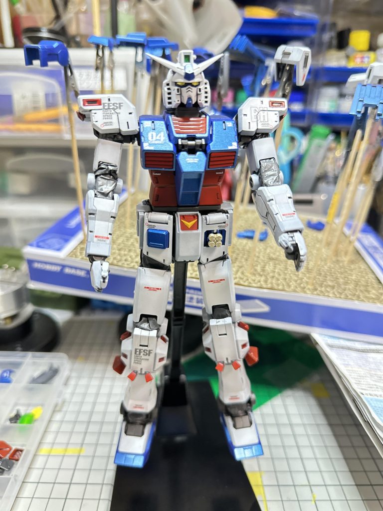 アーマーをつける前です。身軽そうですね。