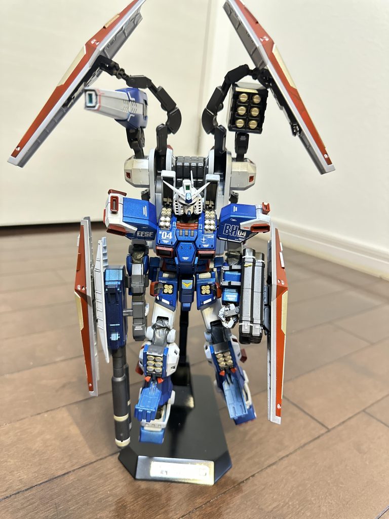 2022年の12月にガンプラを始めて、10作品目です。MG全塗装は、今回が初!週末を利用してコツコツ作りました。