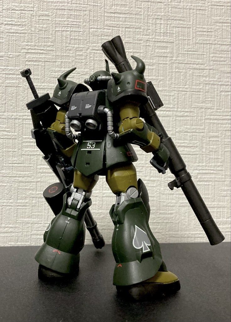 グフカスタム[リアルタイプカラー]–3枚目/制作者：Pisu