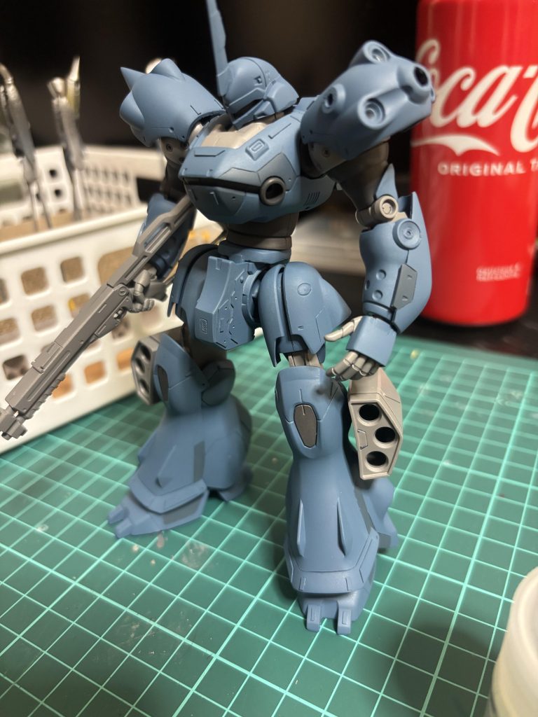 デカールと艶出しを行う前