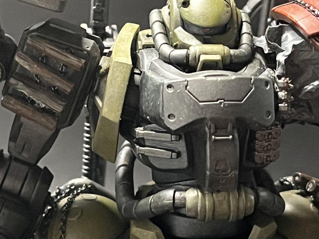 無識別型ザクII ルショーン機(GQ)–4枚目/制作者：ヤジルシ