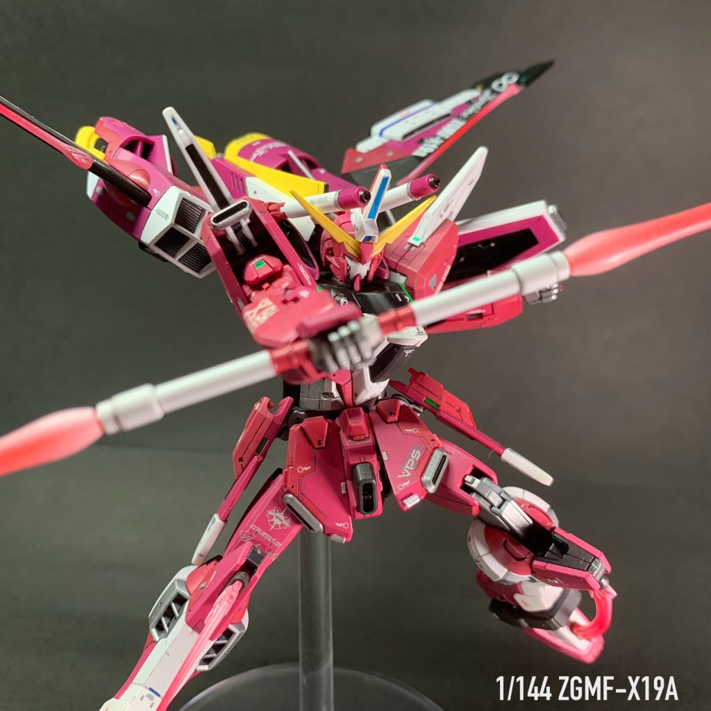 MGEX/RG風 1/144 ZGMF-X19A インフィニットジャスティス–2枚目/制作者:茶家持