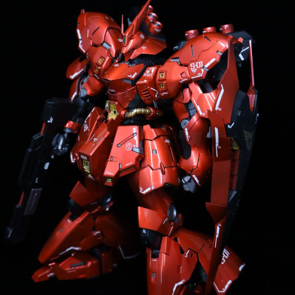 サザビー キャンディ塗装｜ぽんさんのガンプラ作品｜GUNSTA（ガンスタ）