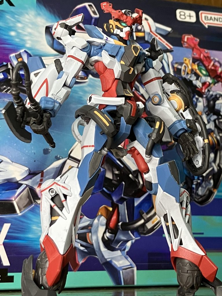 正面反対側。盾の裏は情報がかなり少なかったので、パケ絵や公式立ち絵やら色々情報収集していましたね〜