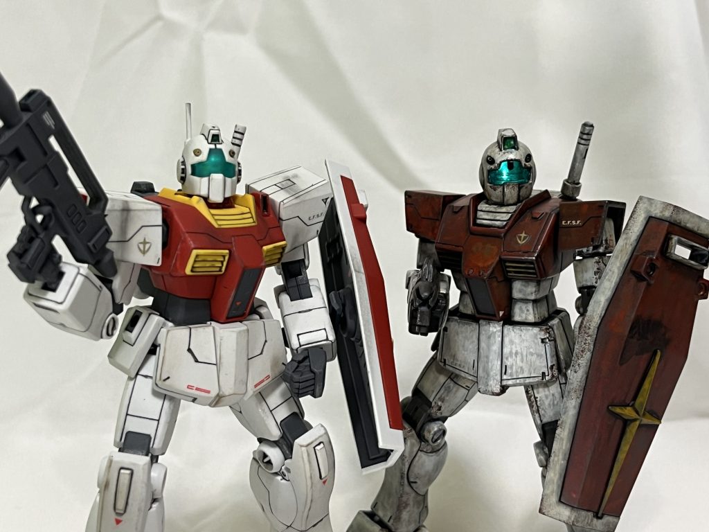 半年ぐらい前につくったジムⅡさんと。半年で大分上達したんではないでしょうか笑