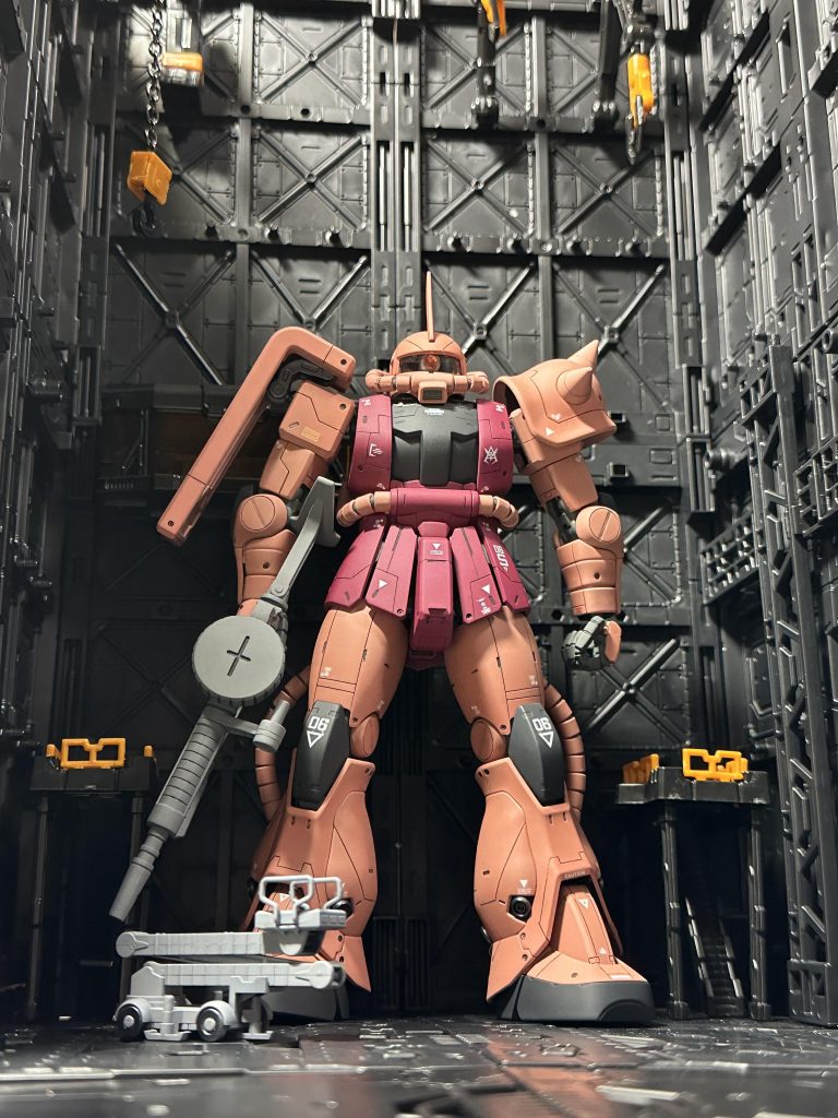 MGシャア専用ザク–2枚目/制作者：395