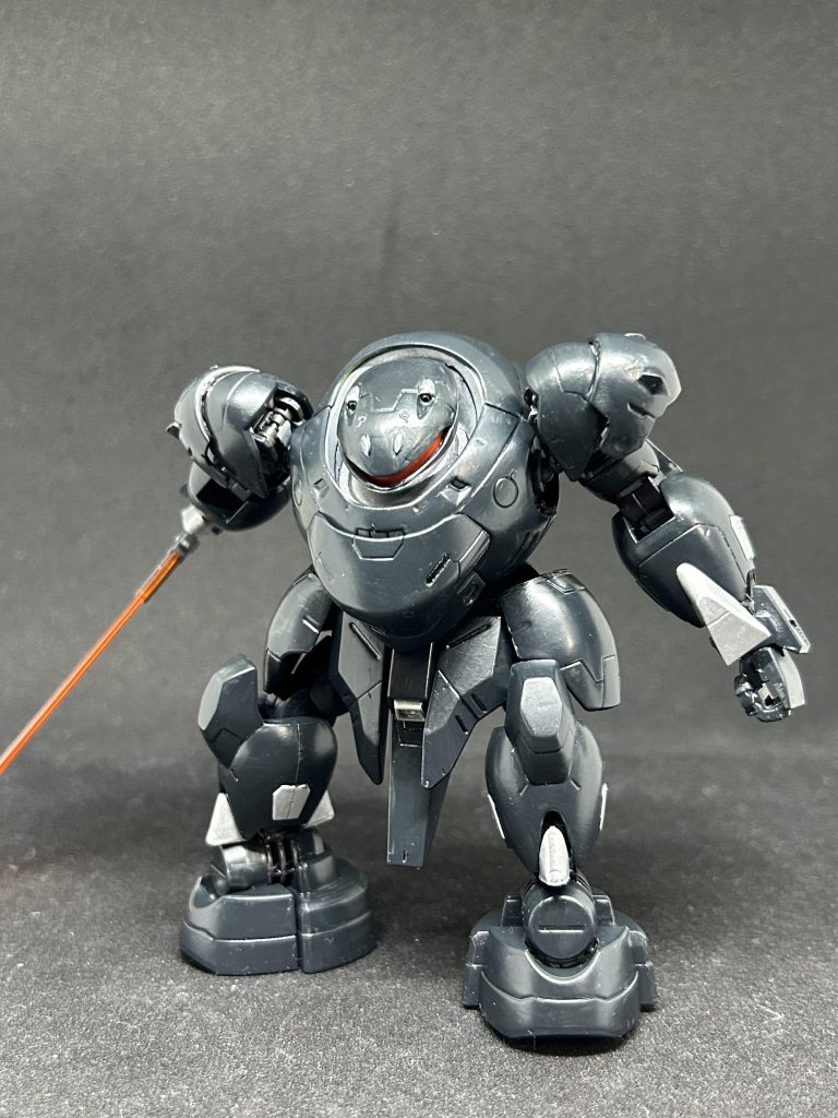 武器はビームがあれなんでヒートサーベルに(きっと鉄血世界にはない)。ヒートサーベル原理ってなんなんでしょうね?