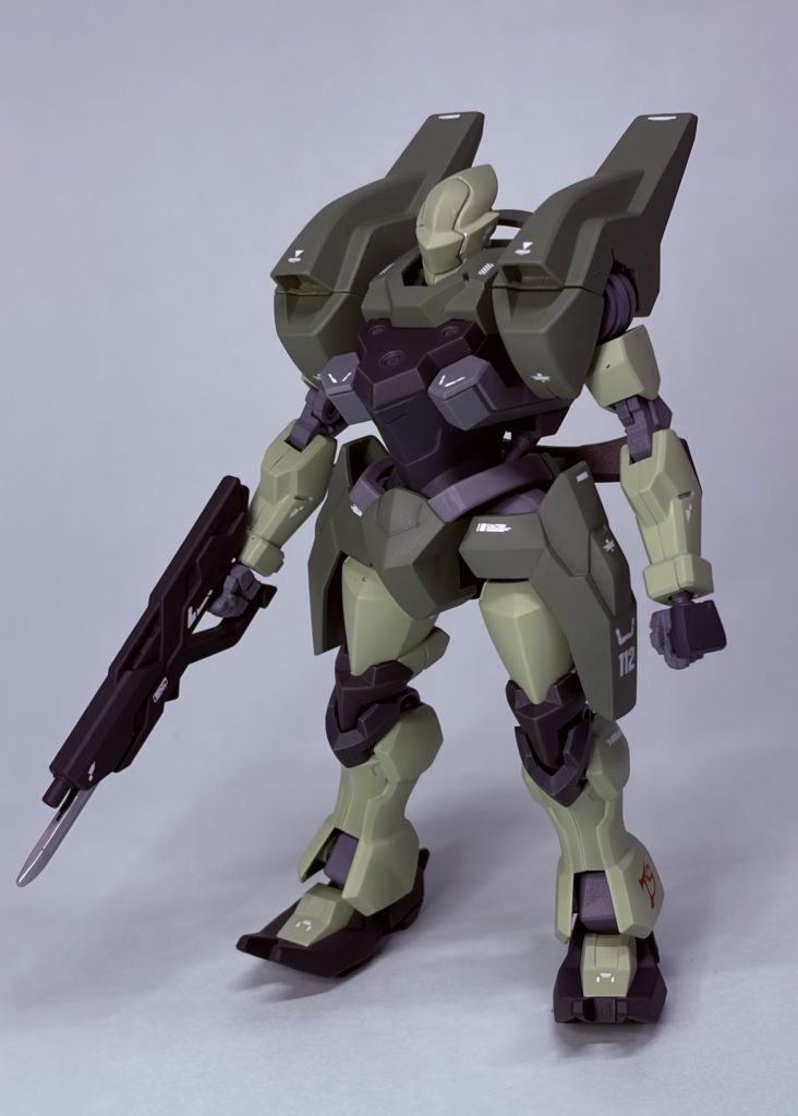 HG 辟邪を量産型カラーに全塗装。鉄血劇場公開を記念して制作しました。