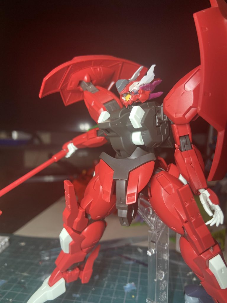 最初に顔をイジリ始めたので後戻りできませんでした😅