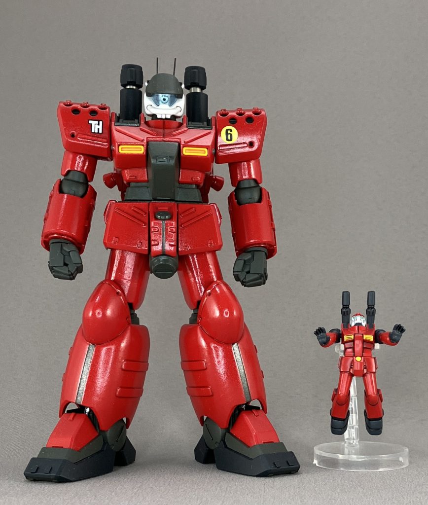 うちのガンキャノンと。