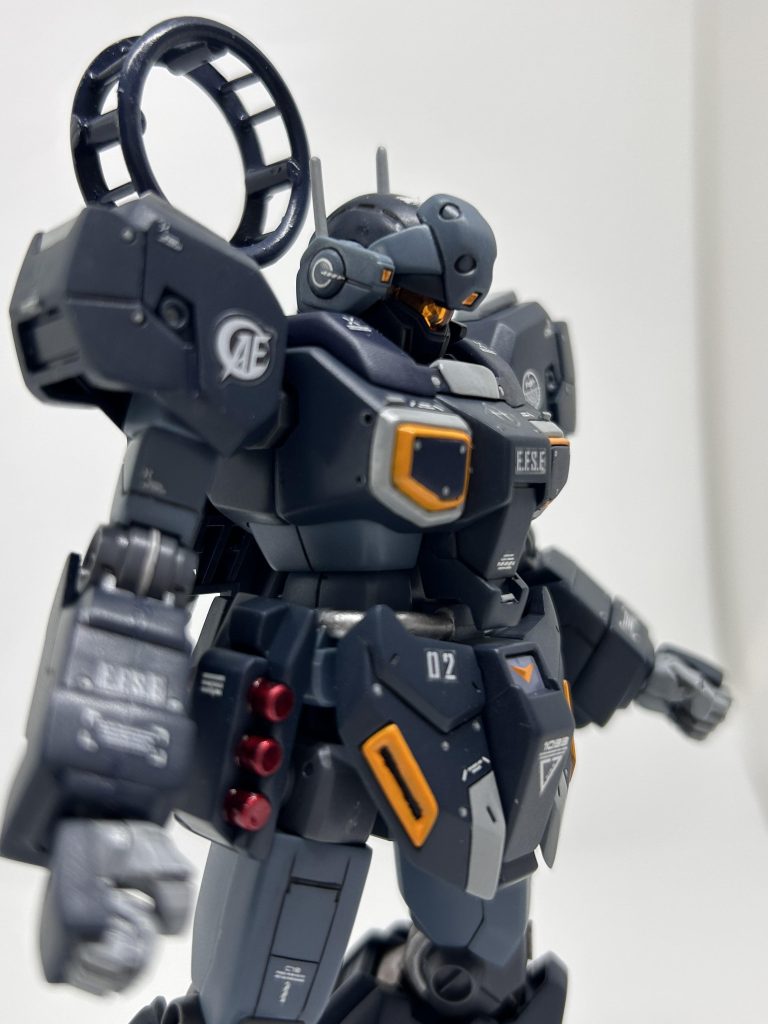 何故かランナーのまるい部分を付けてみたくなりました。