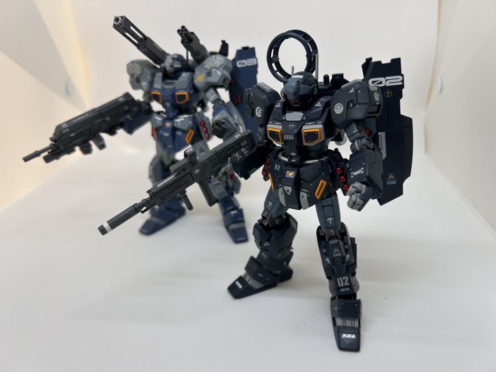 過去作のジェスタキャノンと。最後までご覧頂きありがとうございました。