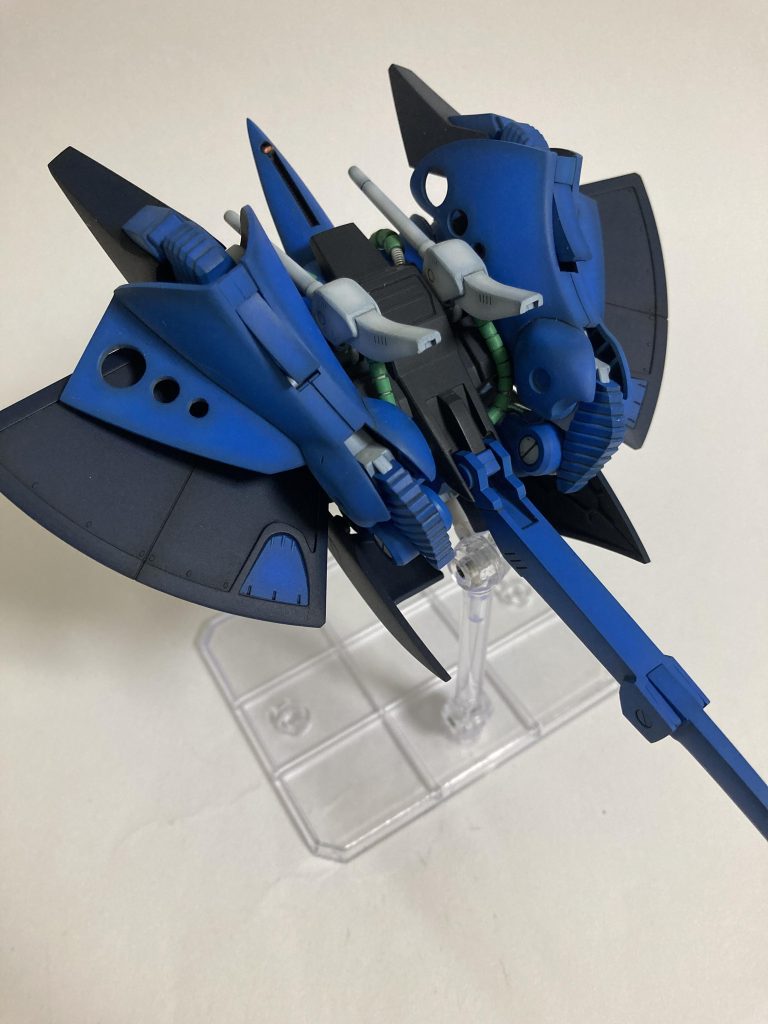 MA形態でも真横になって移動するイメージが無いので、ランチャーの可動化はやって良かった