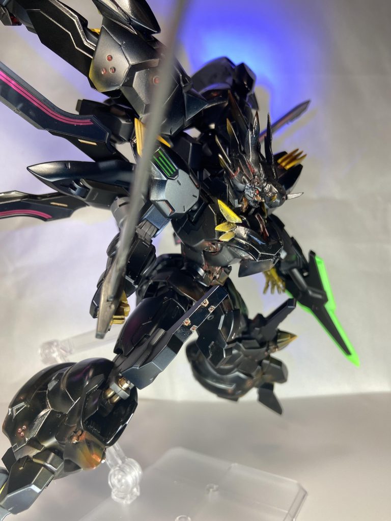 裏のテーマはせっかく買ったお高いプリズムブルーブラックを使ってみたかった…だけだったりします