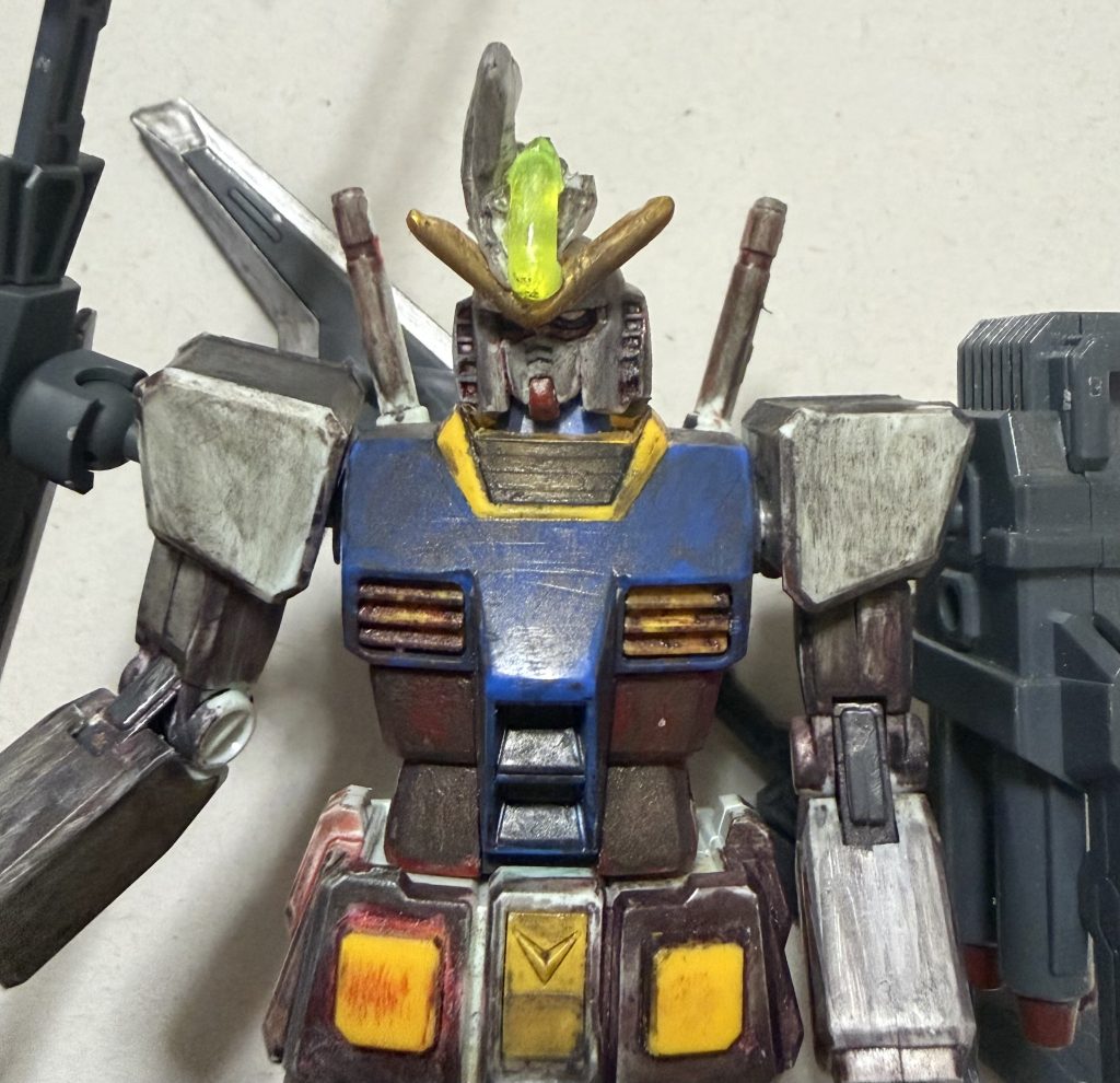 万博記念でアンテナは、ランナーパーツをリサイクルでSDGSでやってみました。