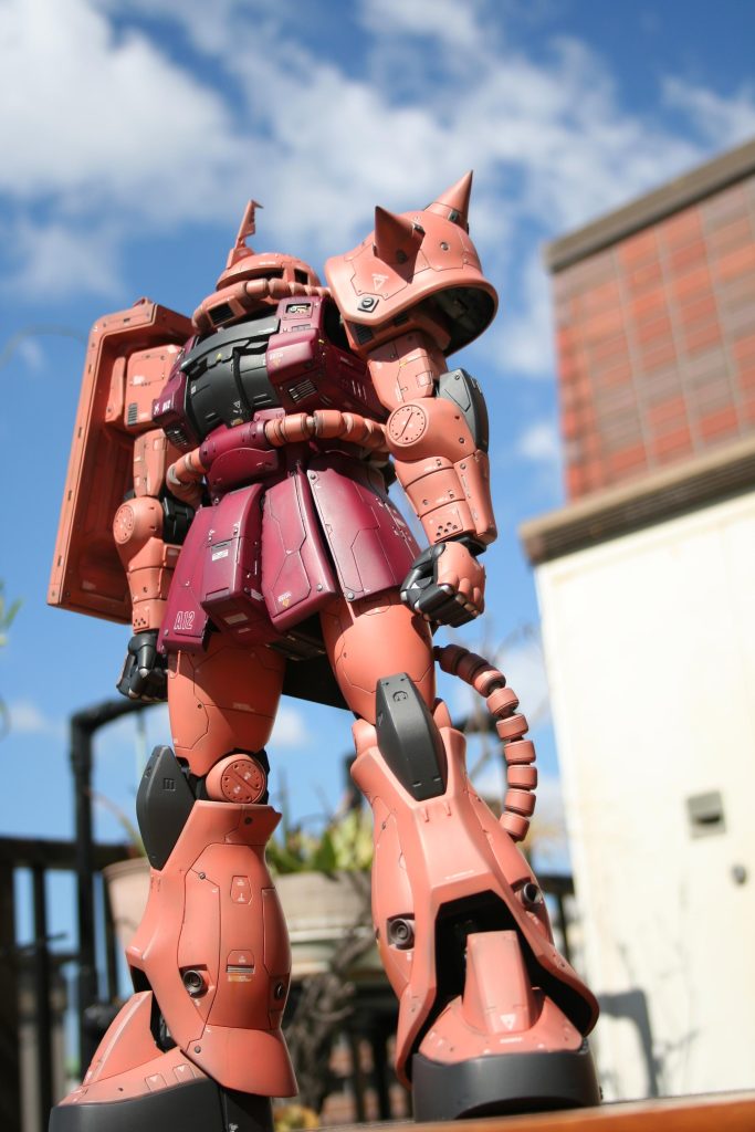 1/48メガシャアザク MS-06S2(架空設定)–4枚目/制作者:にゃんこつ