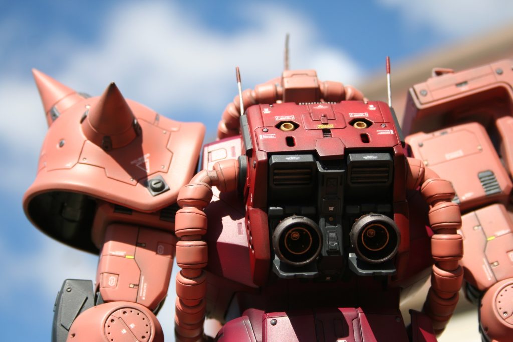 1/48メガシャアザク MS-06S2(架空設定)–3枚目/制作者:にゃんこつ