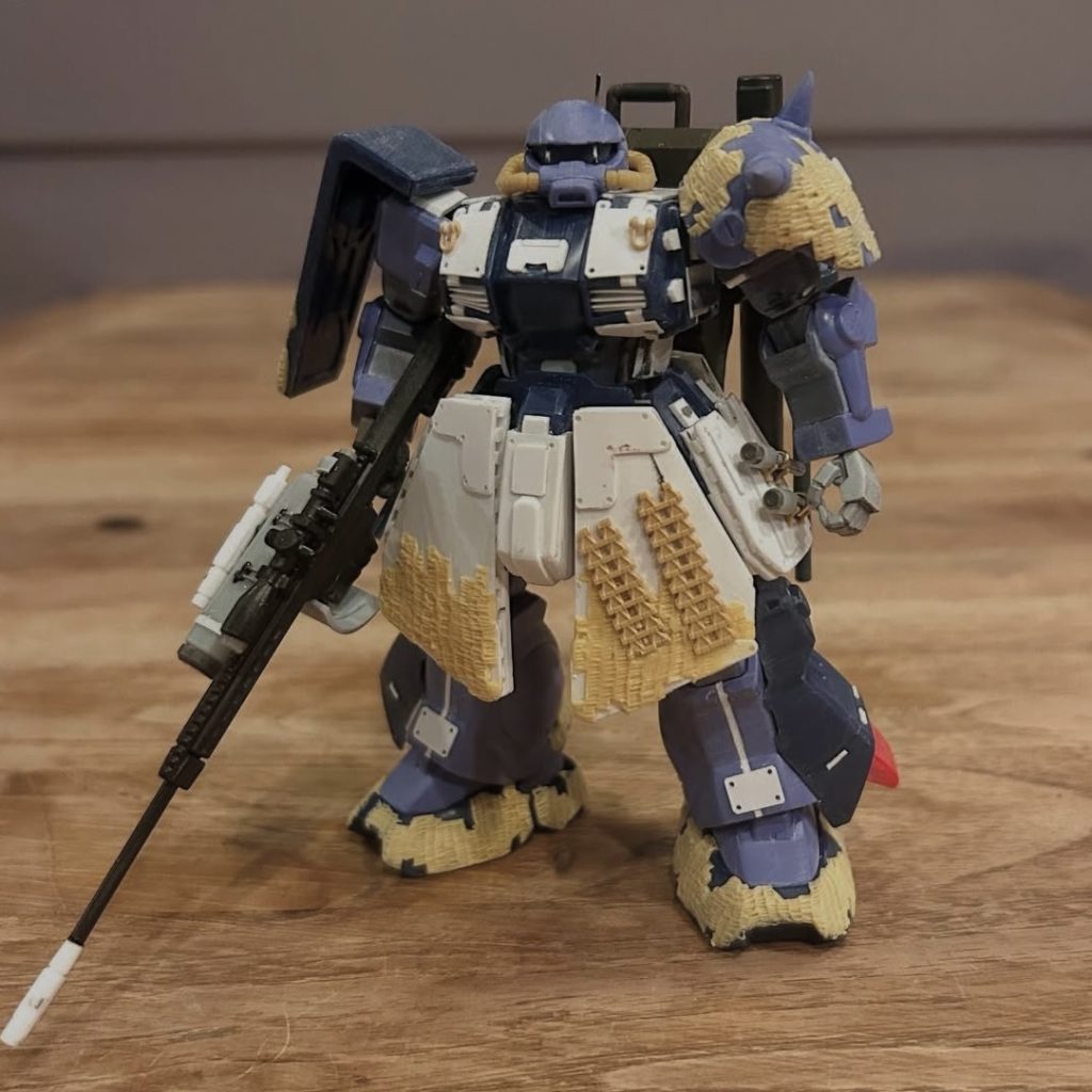 サフ前の状態も結構好きそう言えば先日SNSでMS戦記のキットを開発中とか流れてきて、テンション上がってます。