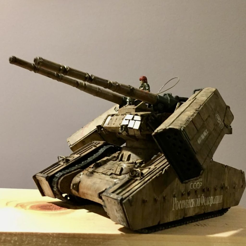 当時はキリル文字デカールを使うのが個人的に好きでした。