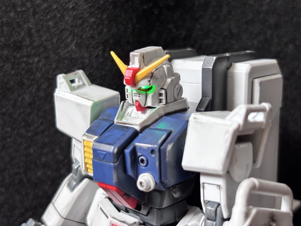 陸戦型ガンダム HGUC 電飾 ウェザリング