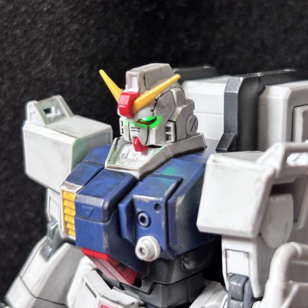 陸戦型ガンダム HGUC 電飾 ウェザリング