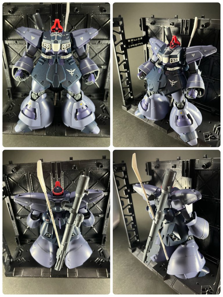 FRONT & REAR私は、MSの中でドライセンが好きで、ゲームでもよく使ってました。ほんとはZZ版の方が好きですが、なかなか手に入らないので、ユニコーン版にしました。💦