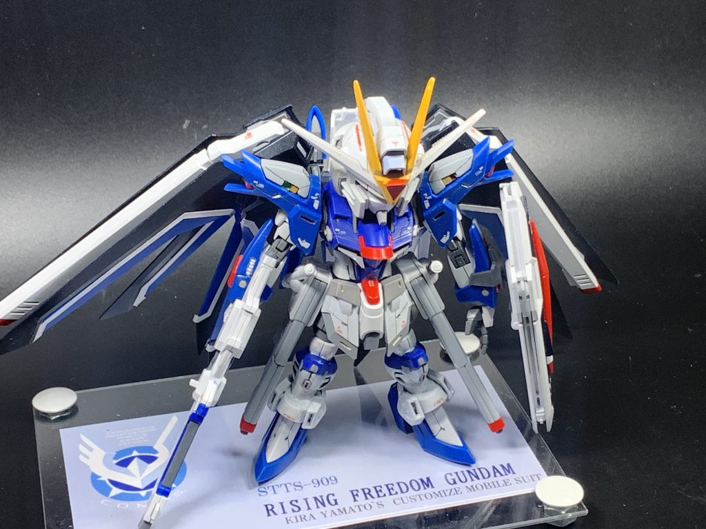本編ではそこまでの活躍はありませんでしたがライジングフリーダムガンダムはカッコいいからいいのです‼️