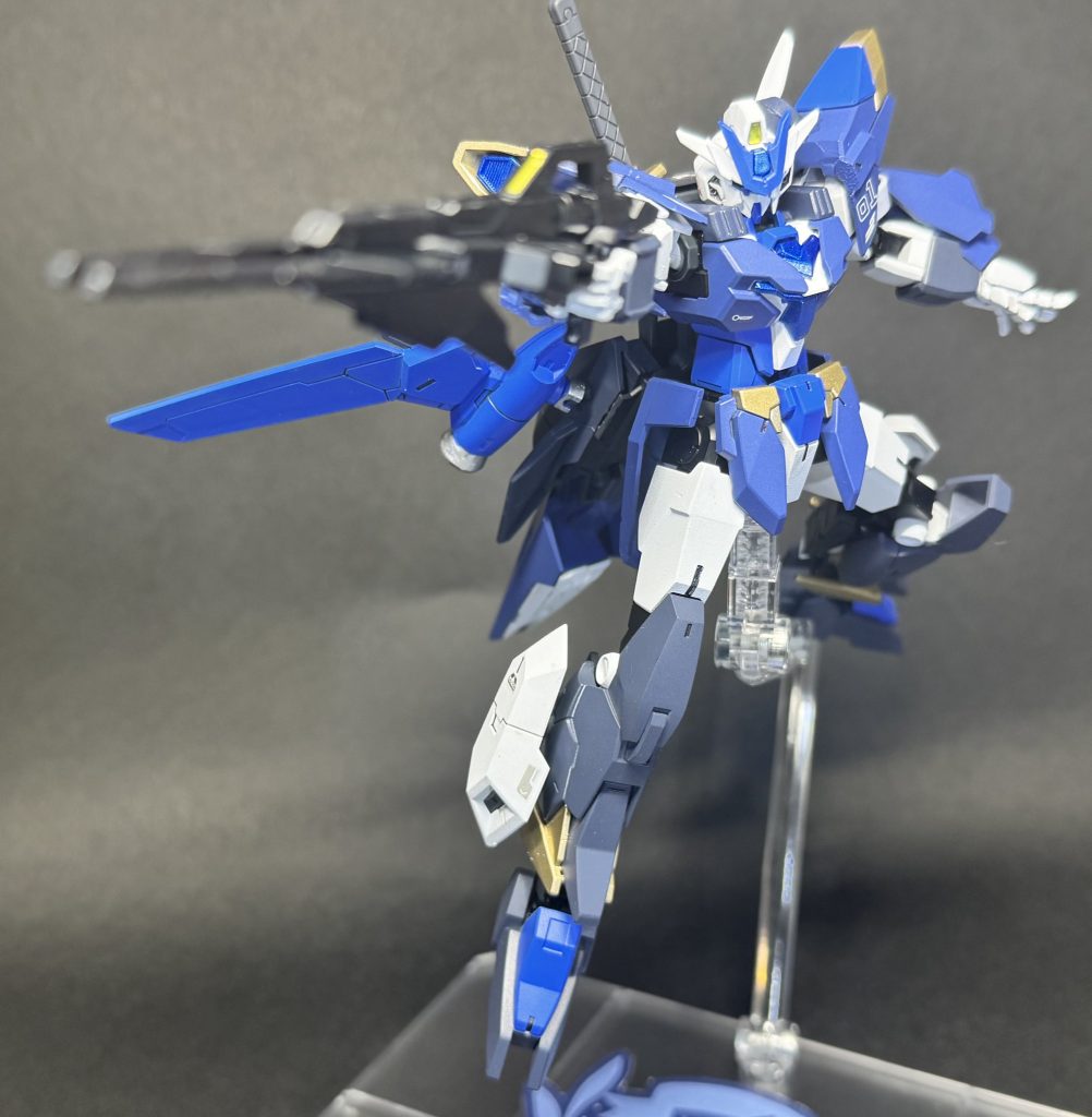ビームライフルARSコアガンダムが使用するビームライフルを追加パーツを使用して強化したものARSはA(雨海)R(ルカ)S(スペシャル)の略