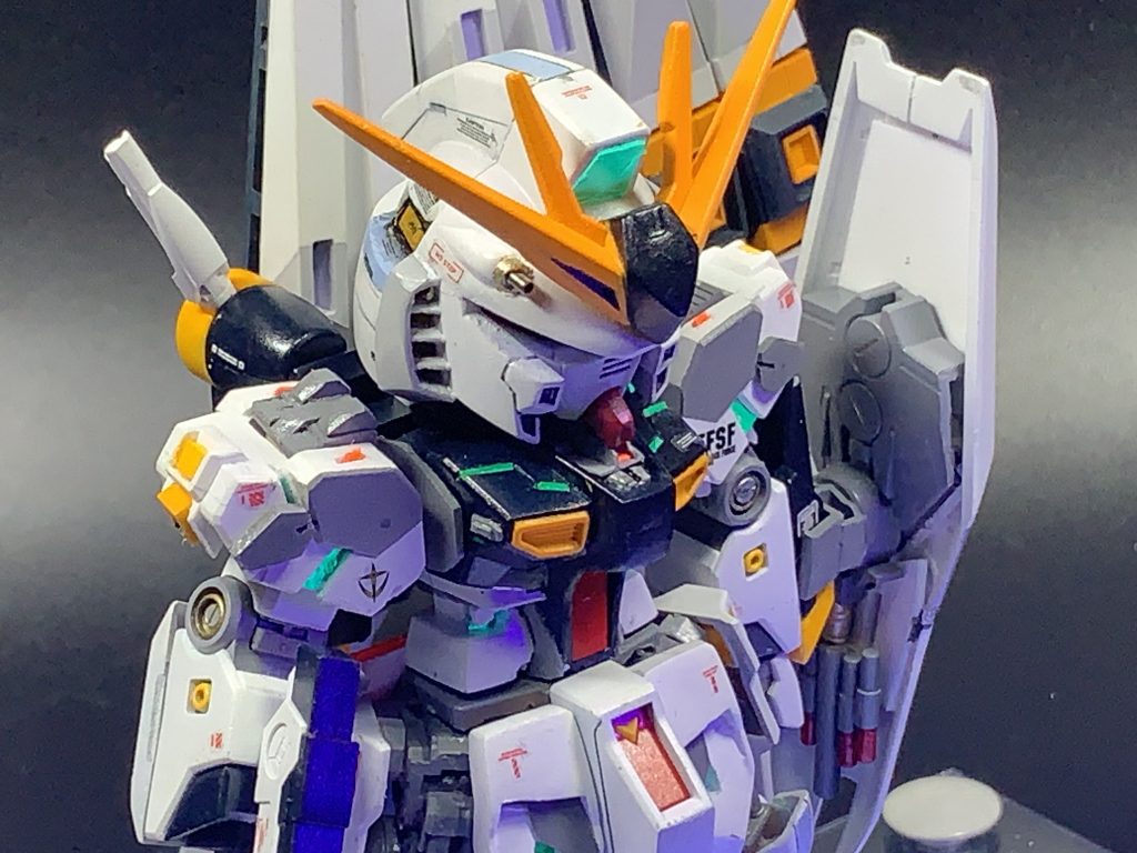 アムロの搭乗した最後の機体、思い入れもひとしおです。(gundam-kao9)