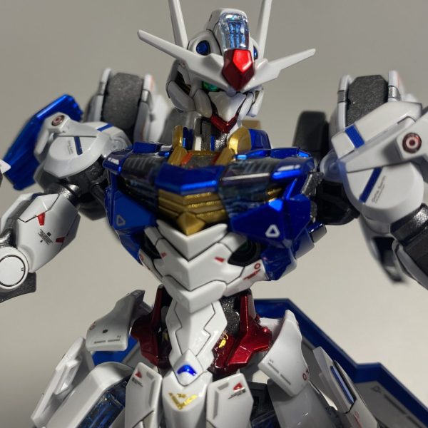 MGガンダムエクシア　キャンディ塗装完成品 MGガンダムエクシア キャンディ塗装完成品 - メルカリ
