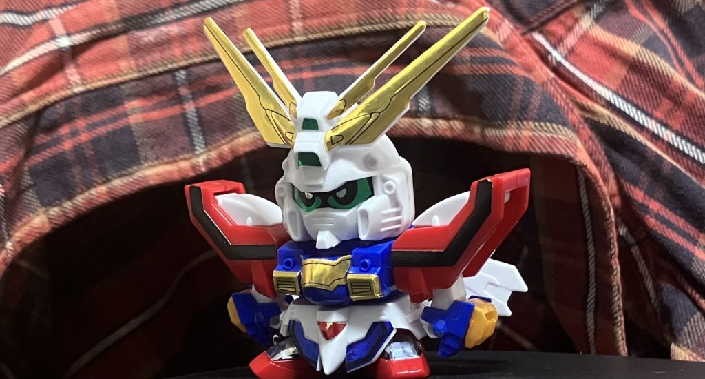 工作前。キットはちょっと足が縮こまっているきらいはありますが、素晴らしいプロポーションの佳作だと思います。