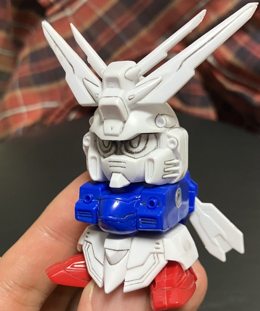 アンテナを整形しようと思っていましたが、途中で投げ出しています。