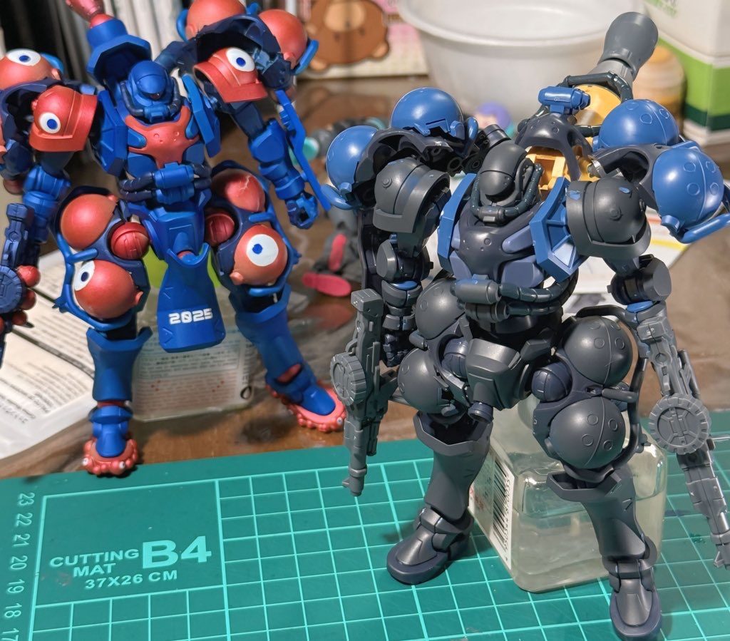 カラーをちゃんとすれば、劇中に出てきた特殊部隊仕様に見えなくもないです