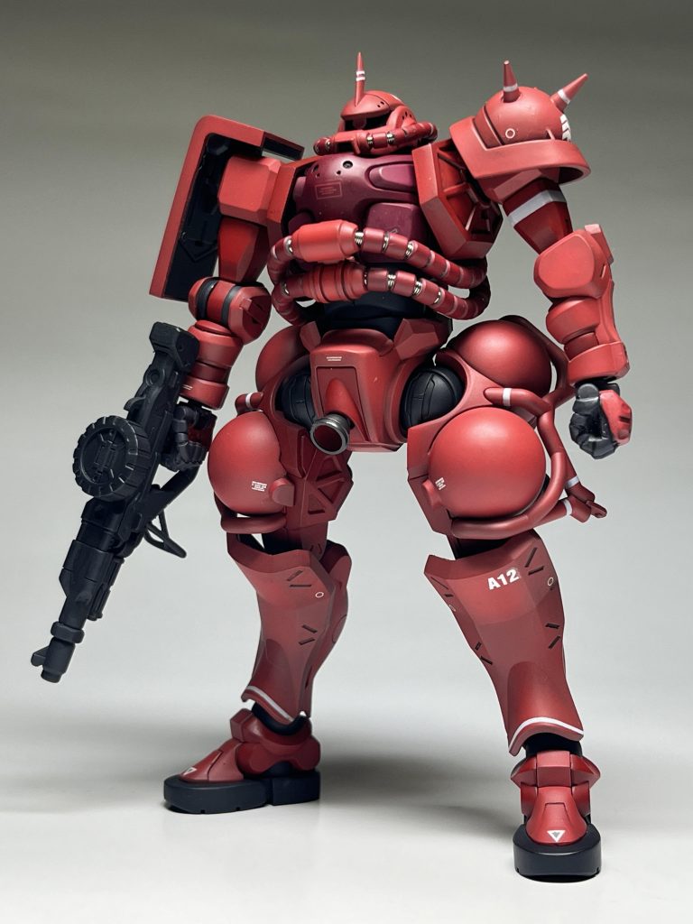 色はピンクすぎず、赤すぎずを狙いました。