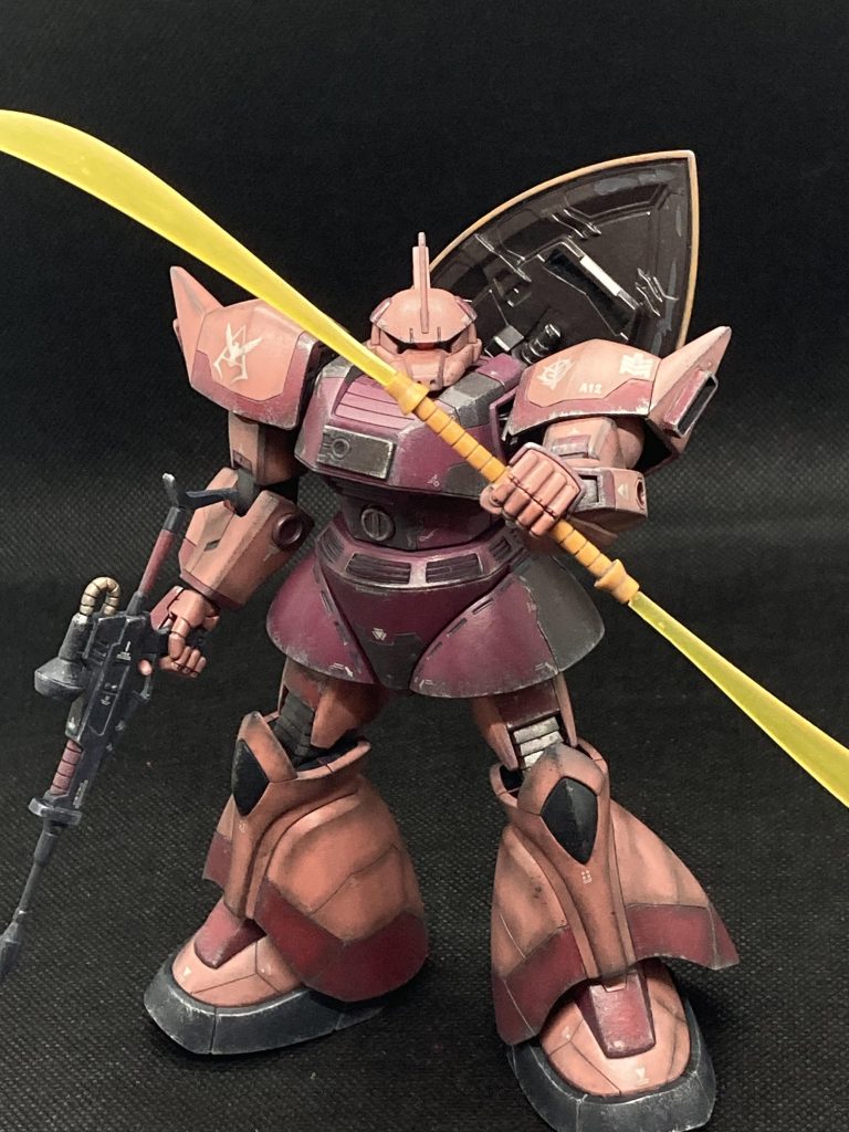 武器の薙刀は珍しいですね