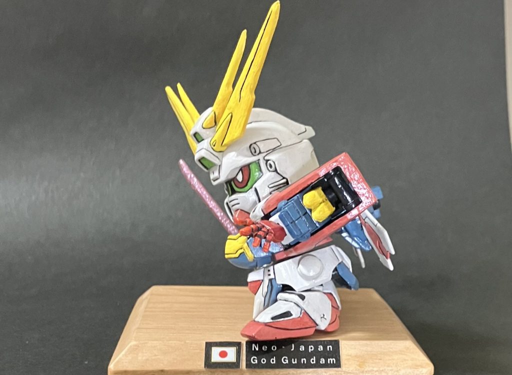 平手(ゴッドフィンガー)はガシャポン「ガンダム モビルスーツアンサンブル 15 MS武器セット」から頂戴をしています。