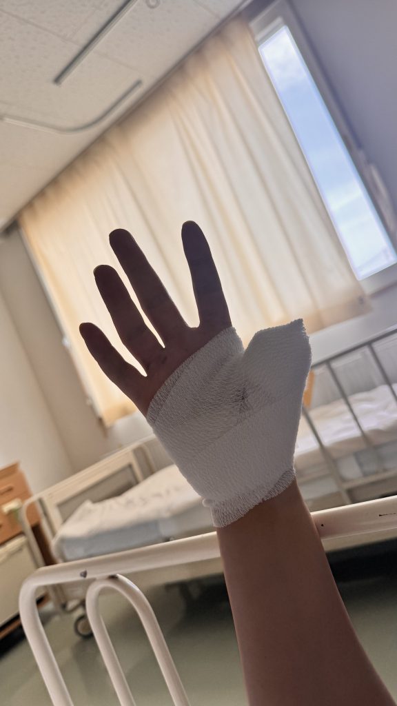 全く関係ないですが今年の四月に仕事中の怪我で右手親指を失いリハビリがてらに作ったブルーディスティニーがなかなか上手く完成まで至ることが出来これからも頑張れそうです